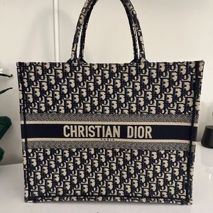 Large Dior Book Tote